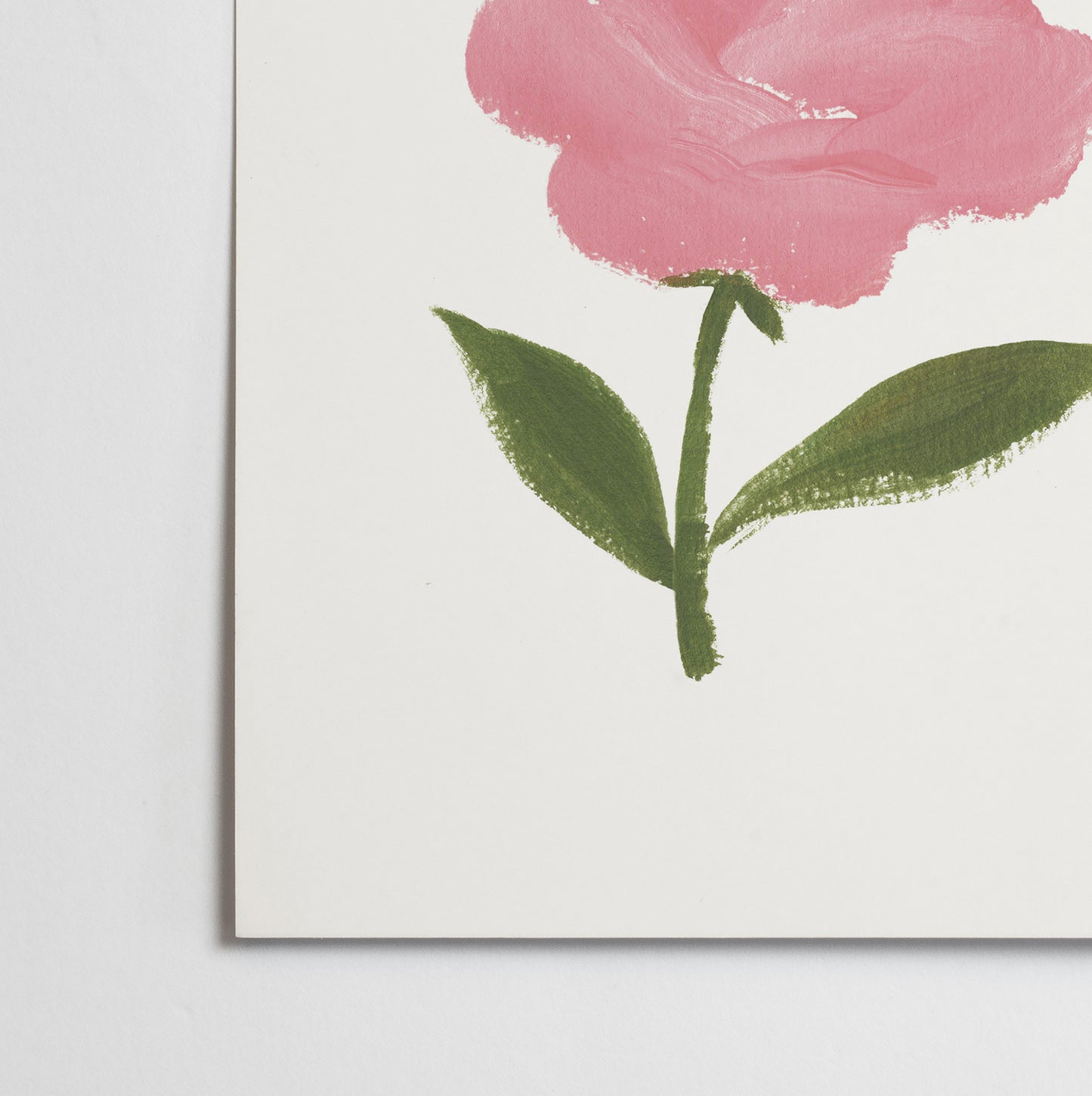 Affiche Fleur Rose