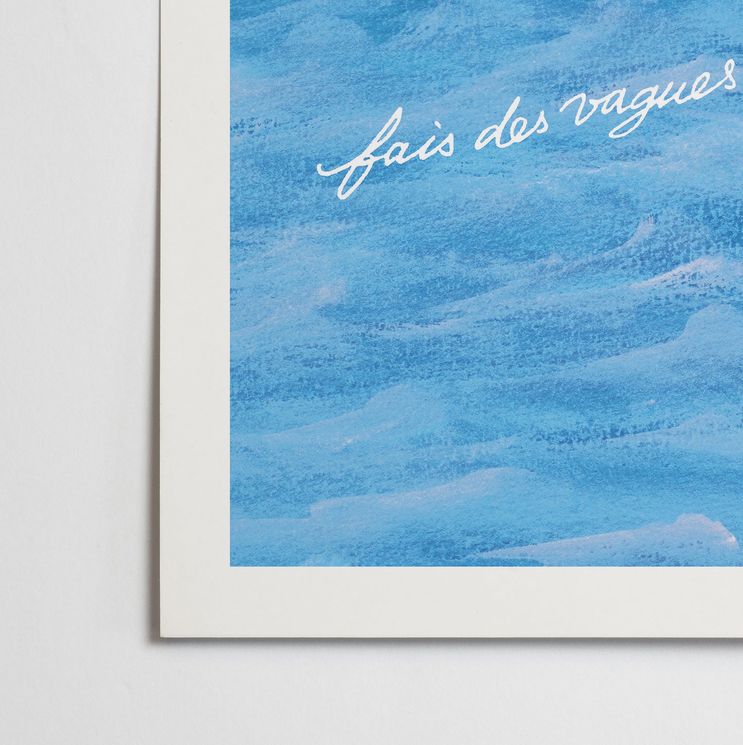Affiche "Fais des vagues"