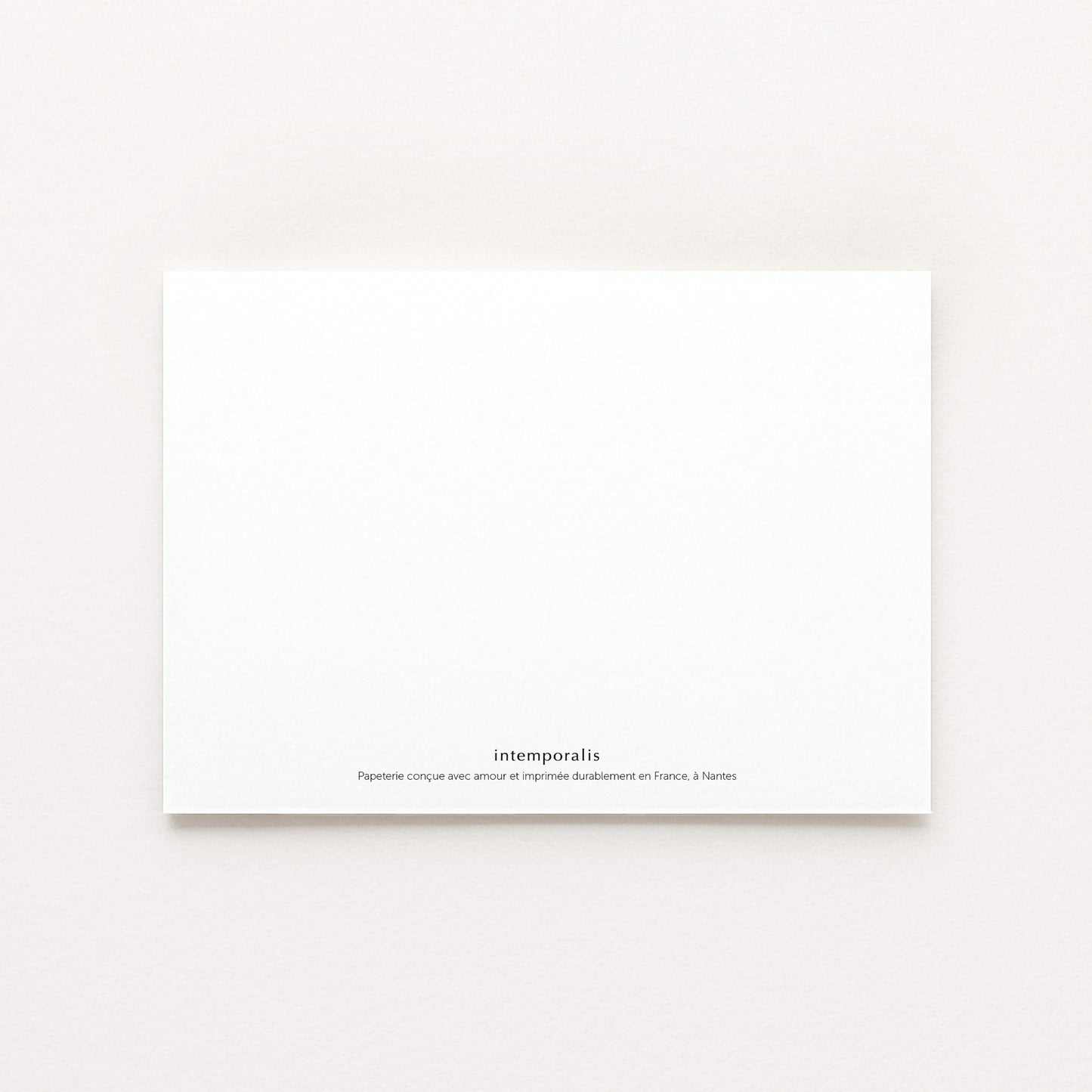 Carte d'art Motif Coquillage - Rose
