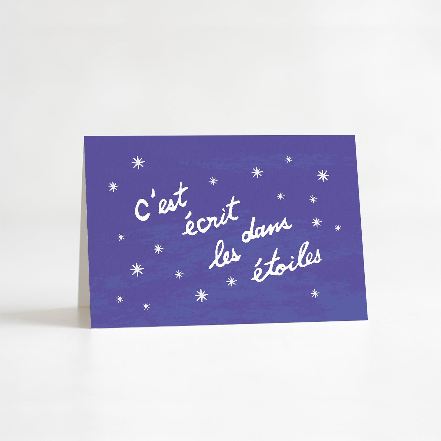 Carte de vœux « C'est écrit dans les étoiles »