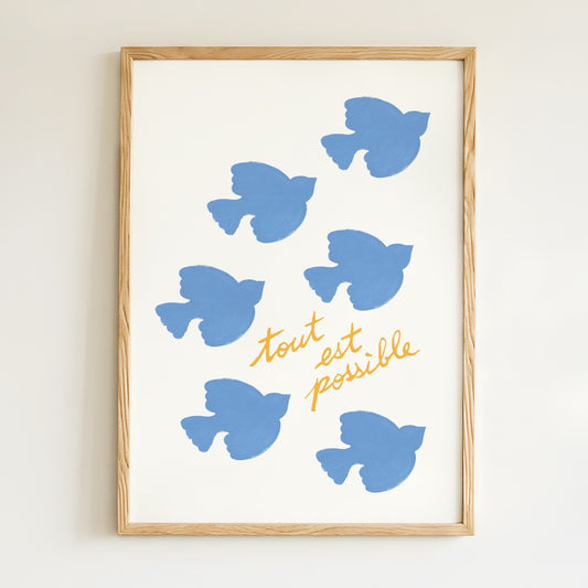 Affiche "Tout est possible"