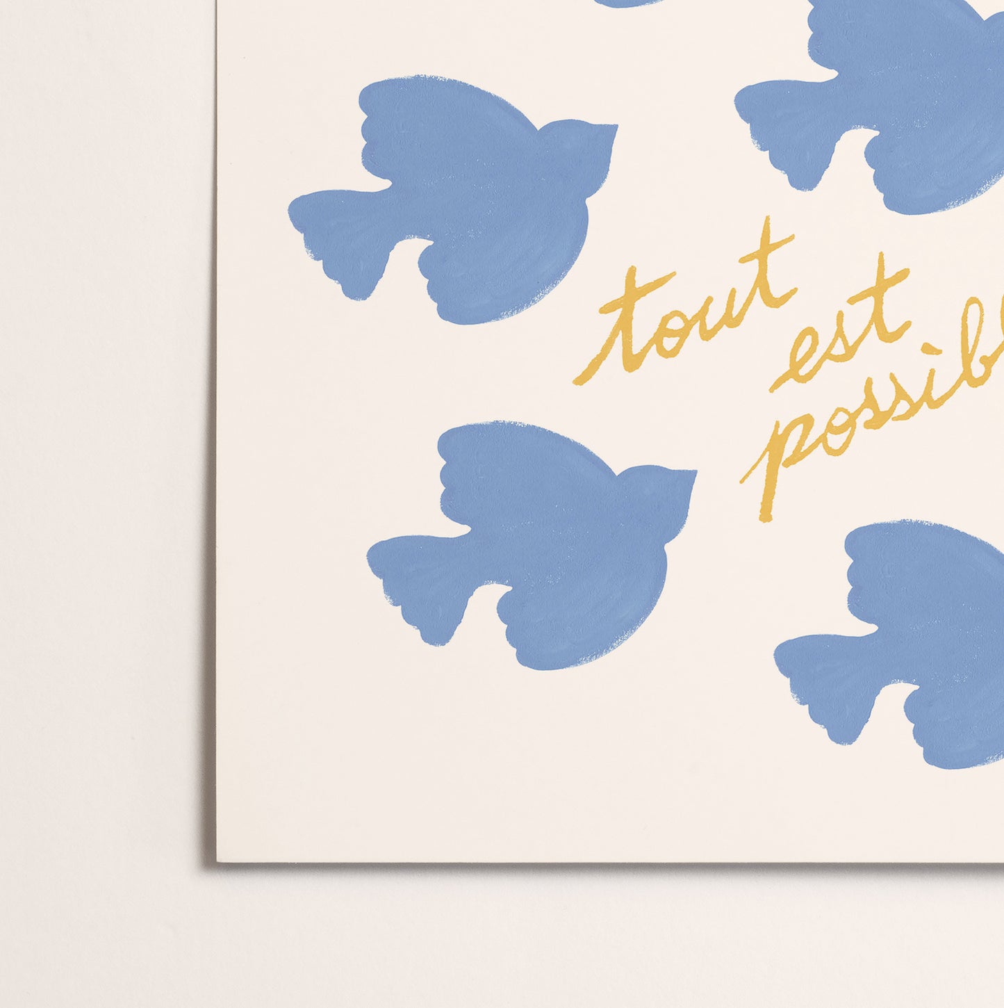 Affiche "Tout est possible"
