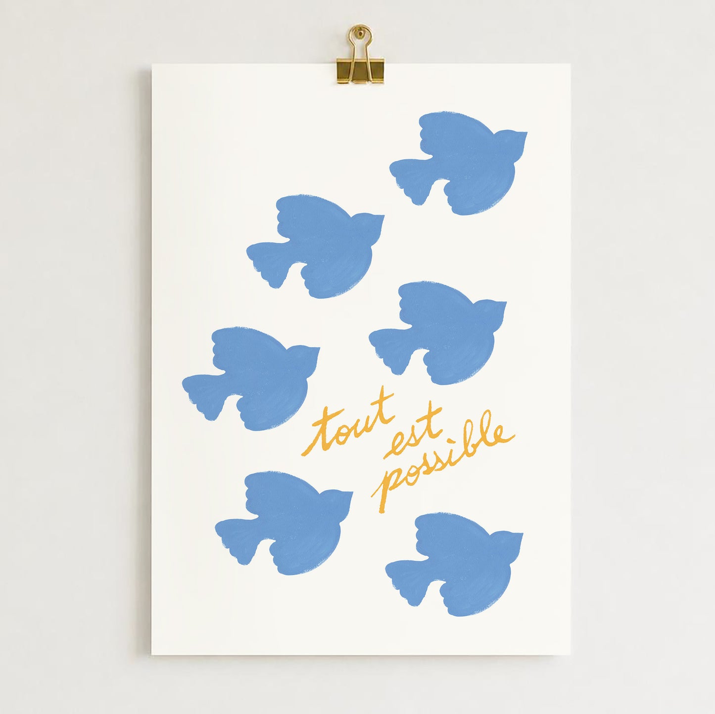 Affiche "Tout est possible"