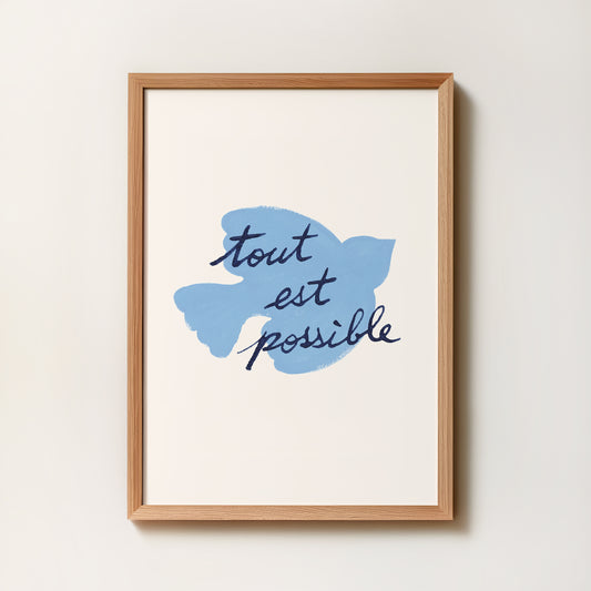 Affiche "Tout est possible"