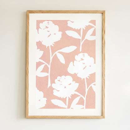Affiche Motif Roses