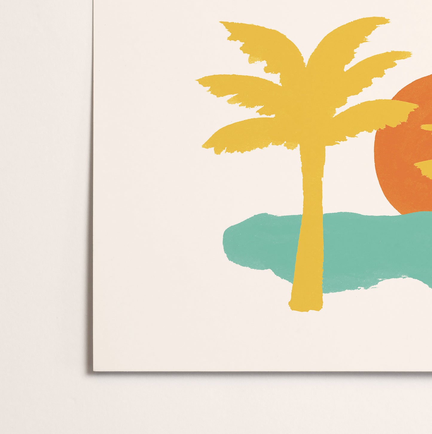 Affiche "Bain de soleil"