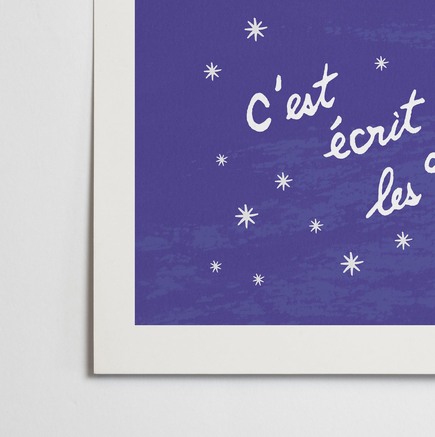 Affiche "C'est écrit dans les étoiles"