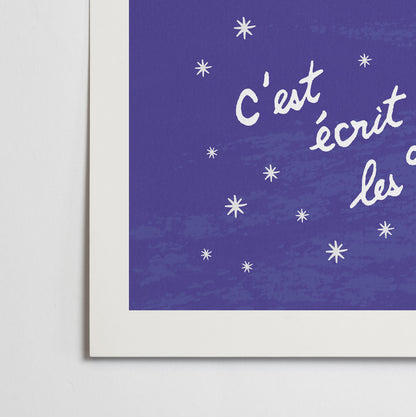 Affiche "C'est écrit dans les étoiles"